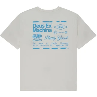 DEUS EX MACHINA CAMISETA DE MANGA CORTA PLENTY GOOD VINTAGE WHITE BACK