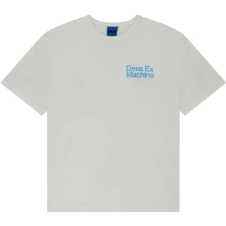 DEUS EX MACHINA CAMISETA DE MANGA CORTA PLENTY GOOD VINTAGE WHITE FRONT