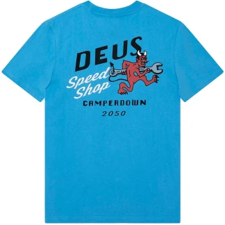 DEUS EX MACHINA CAMISETA DOGLEG BONNIE BLUE BACK