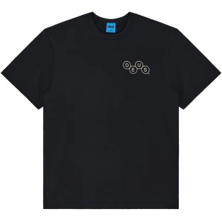 DEUS EX MACHINA CAMISETA MECHANISM BLACK FRONT
