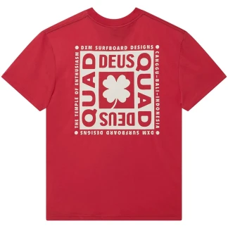 DEUS EX MACHINA CAMISETA QUAD MELON RED BACK
