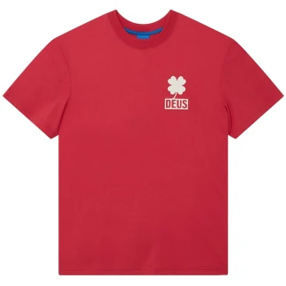 DEUS EX MACHINA CAMISETA QUAD MELON RED FRONT