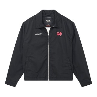 DEUS EX MACHINA CHAQUETA DOGLEG BLACK FRONT