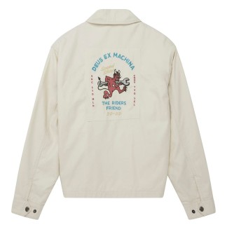DEUS EX MACHINA CHAQUETA DOGLEG IVORY BACK