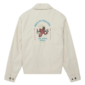 DEUS EX MACHINA CHAQUETA DOGLEG IVORY BACK
