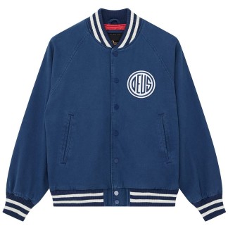 DEUS EX MACHINA CHAQUETA LIBERTY MECHANIC BLUE FRONT