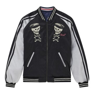 DEUS EX MACHINA CHAQUETA SUKA REVERSIBLE BOMBER MULTI FRONT 1