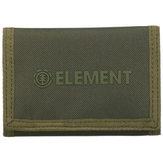 ELEMENT BILLETERO BRAND WALLET TRIFOLD FOREST NIGHT FRONT ELYAA00222 CSN0