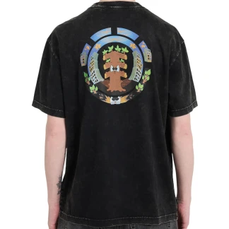 ELEMENT CAMISETA MANGA CORTA EAXE RIPPLE BLACK BACK ELYZT00652 KTA0