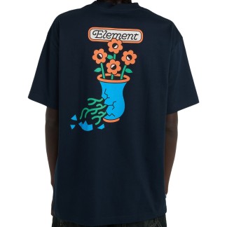 ELEMENT CAMISETA MANGA CORTA TOO WILD ECLIPSE NAVY BACK ELYZT00643 ECN