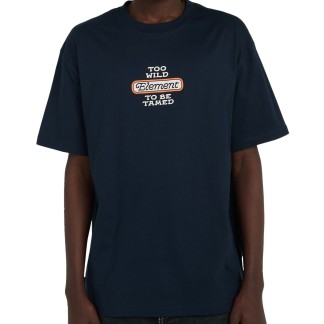 ELEMENT CAMISETA MANGA CORTA TOO WILD ECLIPSE NAVY FRONT ELYZT00643 ECN
