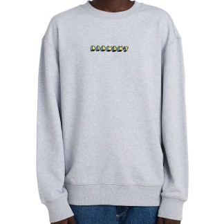 ELEMENT SUDADERA CUELLO REDONDO WORLD PEACE CREW MID GREY HEATHER FRONT ELYSF00339 SGBH