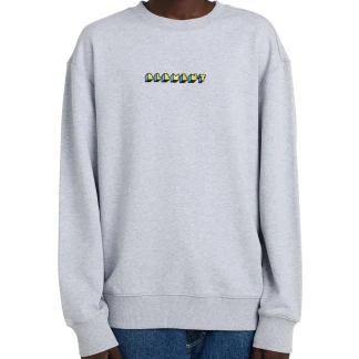 ELEMENT SUDADERA CUELLO REDONDO WORLD PEACE CREW MID GREY HEATHER FRONT ELYSF00339 SGBH