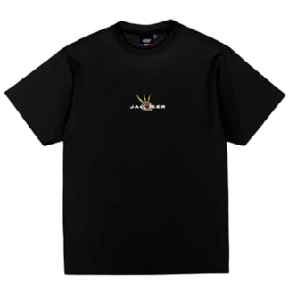 JACKER CAMISETA MANGA CORTA PARANOID BLACK FRONT
