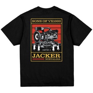 JACKER CAMISETA MANGA CORTA SONS OF VX BLACK BACK