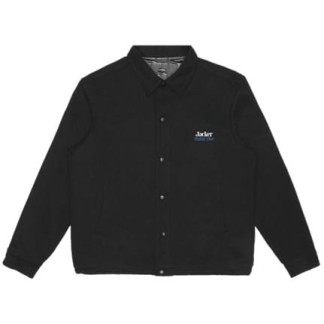 JACKER CHAQUETA MIGHTY BLUE COACH JACKET BLACK FRONT