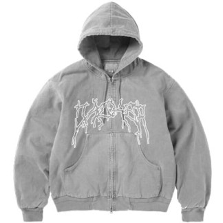 JACKER CHAQUETA SKELETON CANVAS JACKET GREY FRONT