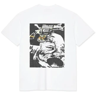 POLAR CAMISETA DE MANGA CORTA CONFLICT SCENARIO WHITE BACK