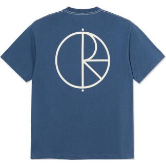 POLAR CAMISETA MANGA CORTA CONTRST STROKE LOGO GREY BLUE BACK