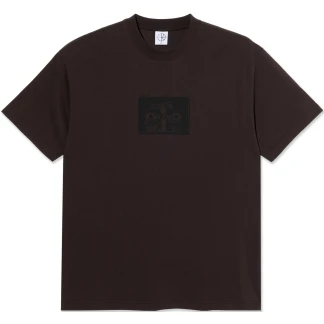 POLAR CAMISETA MANGA CORTA RELAX CHOCOLATE FRONT