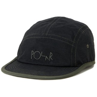 POLAR GORRA VILDE CAP BLACK ARMY GREEN FRONT