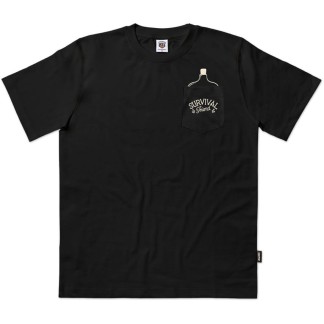THE DUDES CAMISETA MANGA CORTA DROPS BLACK FRONT