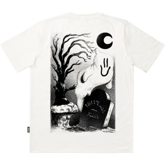 THE DUDES CAMISETA MANGA CORTA GHOST CLIFF OFF WHITE BACK