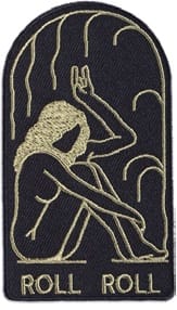 THE DUDES PARCHE ROLL ROLL PATCH MULTICOLOR FRONT