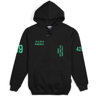 THE DUDES SUDADERA DE CAPUCHA TEST SUBJECT 1 GREEN FRONT