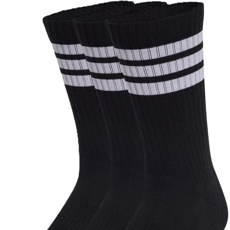 adidas-CALCETINE_3-STRIPES_CUSHIONED_SPORTSWEAR_CREW_3_PAIR_PACK_Negro_KC9641_01_01_00_standard1