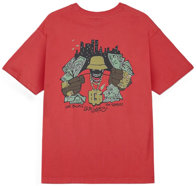 GRIMEY CAMISETA MANGA CORTA THE CHARACTER RED BACK