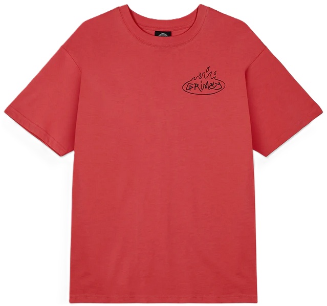 GRIMEY CAMISETA MANGA CORTA THE CHARACTER RED FRONT