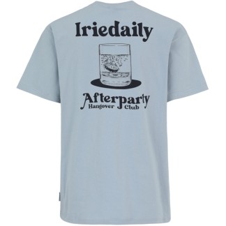 IRIEDAILY CAMISETA MANGA CORTA HANGOVER CLUB LIGHT BLUE BACK