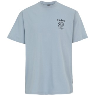 IRIEDAILY CAMISETA MANGA CORTA HANGOVER CLUB LIGHT BLUE FRONT