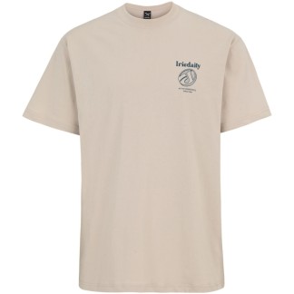 IRIEDAILY CAMISETA MANGA CORTA HANGOVER CLUB SANDSTONE FRONT