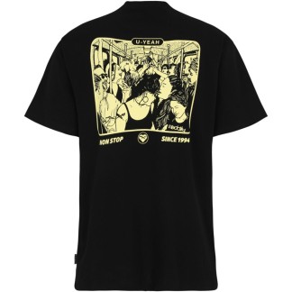 IRIEDAILY CAMISETA MANGA CORTA U YEAH BLACK BACK