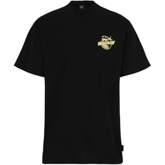 IRIEDAILY CAMISETA MANGA CORTA U YEAH BLACK FRONT