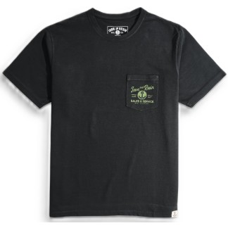 IRON AND RESIN CAMISETA 104520OLDCOWBOYPOCKETTEEBLACK_1