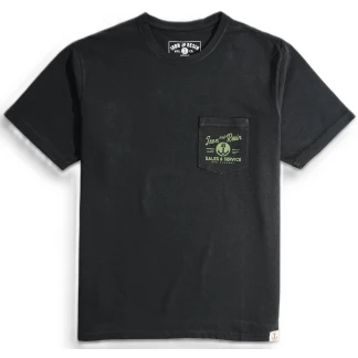 IRON AND RESIN CAMISETA 104520OLDCOWBOYPOCKETTEEBLACK_1