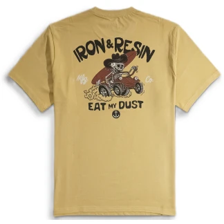 IRON AND RESIN CAMISETAS 104511EATMYDUSTPOCKETTEEGOLD_3_1