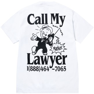 MARKET CAMISETA MANGA CORTA WALKING AND TALKING WHITE BACK