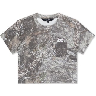 RIPNDIP CAMISETA MANGA CORTA LORD NERMAL POCKET NERM TREE CAMO FRONT