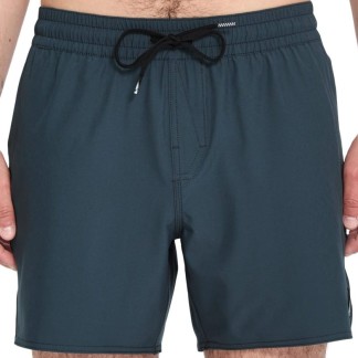 VOLCOM BAÑADOR LIDO SOLID TRUNK 16 MIDNIGHT BLUE FRONT A2512610
