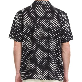VOLCOM CAMISA DE MANGA CORTA BOLDSTONE NEW BLACK BACK A0412614