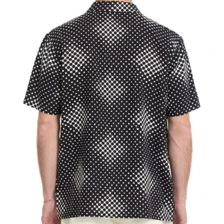 VOLCOM CAMISA DE MANGA CORTA BOLDSTONE NEW BLACK BACK A0412614