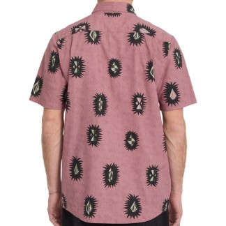VOLCOM CAMISA DE MANGA CORTA MARKERSTONE STONE ROSE BACK A0412620