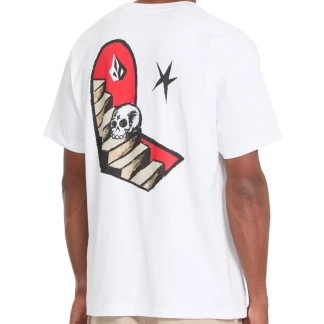 VOLCOM CAMISETA FA SETH CONBOY LSE SST WHITE BACK A4312672