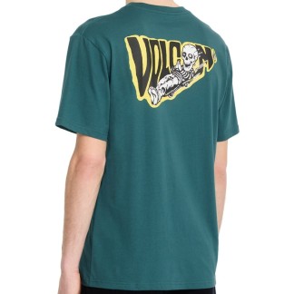 VOLCOM CAMISETA MANGA CORTA ALIX COFFIN BSC SST RIFLE GREEN BACK A3512662