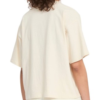 VOLCOM CAMISETA MANGA CORTA DE MUJER BLISS VINTAGE WHITE BACK B3512619