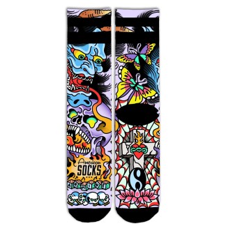 AMERICAN SOCKS PRO CALCETINES HANNYA FRONT AS506